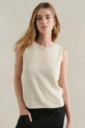 LITTLE LIES Spring Tank - Natural Tank - Zabecca Living