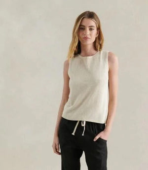 LITTLE LIES Spring Tank - Natural Tank - Zabecca Living