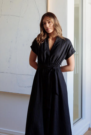 LITTLE LIES The Occasion Dress - Black Dress - Zabecca Living