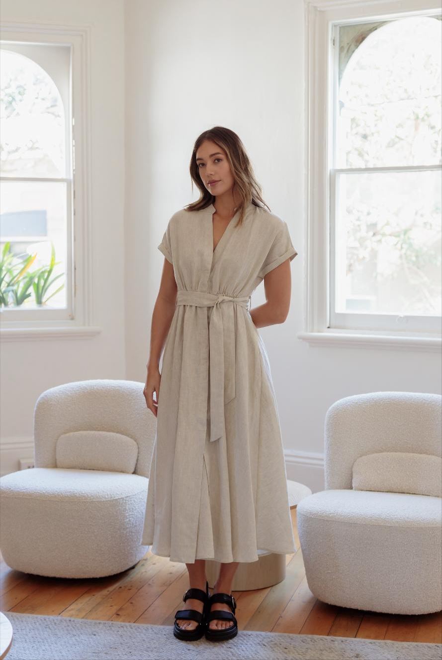 LITTLE LIES The Occasion Dress - Natural Dress - Zabecca Living