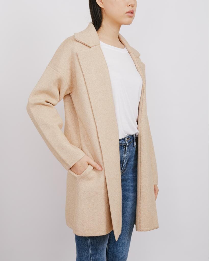 LITTLE LIES Zuzu Coatigan - Sand Coatigan - Zabecca Living