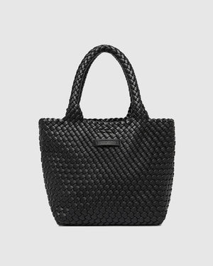 LOUENHIDE Baby Cruiser Woven Tote Bag - Black HANDBAG - Zabecca Living
