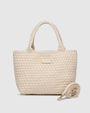 LOUENHIDE Baby Cruiser Woven Tote Bag - Malt HANDBAG - Zabecca Living