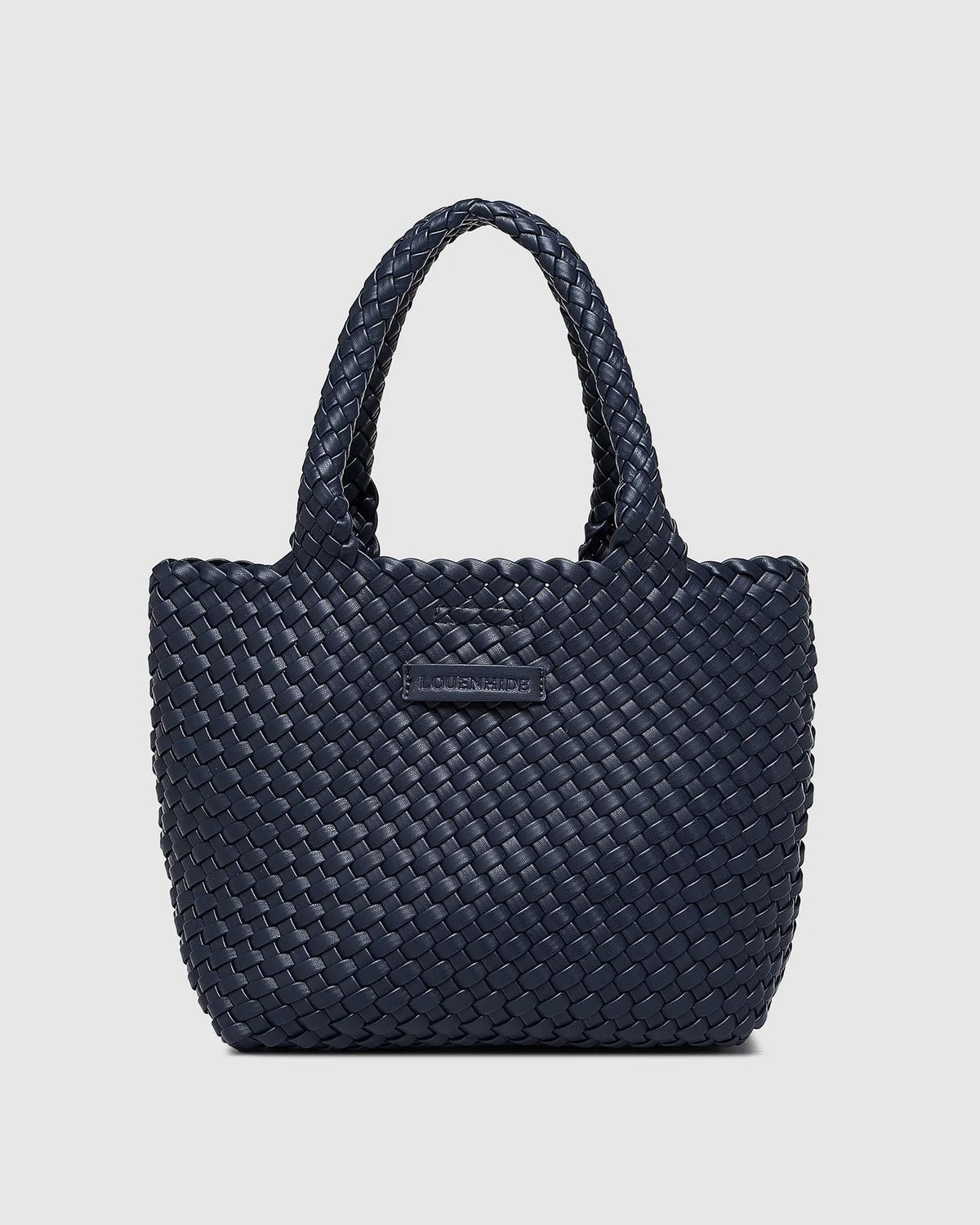 LOUENHIDE Baby Cruiser Woven Tote Bag - Navy HANDBAG - Zabecca Living