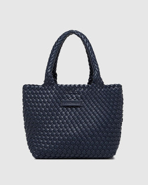 LOUENHIDE Baby Cruiser Woven Tote Bag - Navy HANDBAG - Zabecca Living