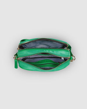 LOUENHIDE Cali Nylon Crossbody Bag - Apple Green HANDBAG - Zabecca Living