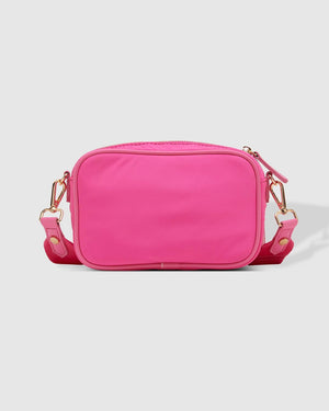 LOUENHIDE Cali Nylon Crossbody Bag - Pink HANDBAG - Zabecca Living