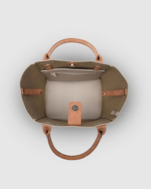 LOUENHIDE Dublin Tote - Chai HANDBAG - Zabecca Living