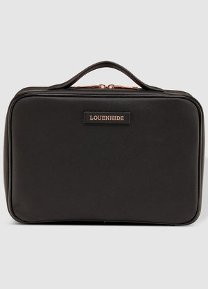 LOUENHIDE Georgie Fifi Cosmetic Case - Black Large COSMETIC BAG - Zabecca Living