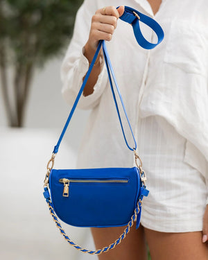 LOUENHIDE Halsey Nylon Sling Bag - Blue HANDBAG - Zabecca Living