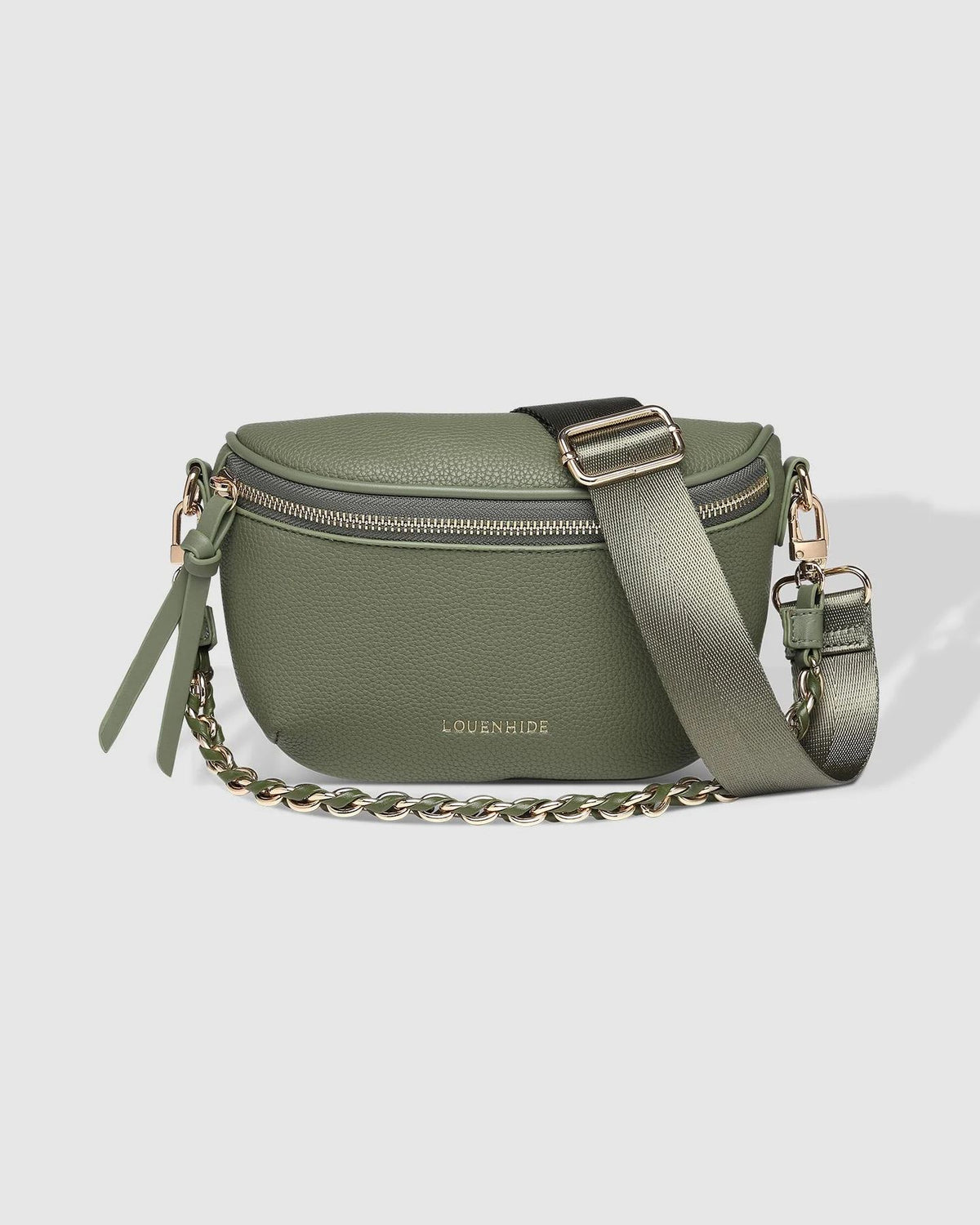 LOUENHIDE Halsey Sling Bag - Khaki HANDBAG - Zabecca Living