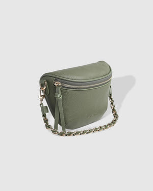 LOUENHIDE Halsey Sling Bag - Khaki HANDBAG - Zabecca Living