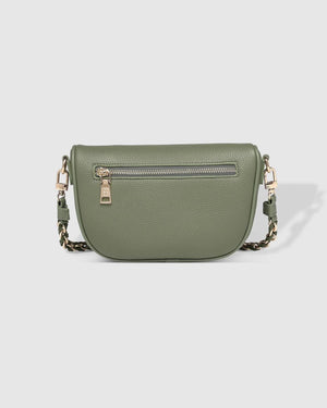 LOUENHIDE Halsey Sling Bag - Khaki HANDBAG - Zabecca Living