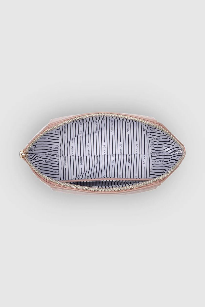 LOUENHIDE Havarti Pouch - Pale Pink toiletry bag - Zabecca Living