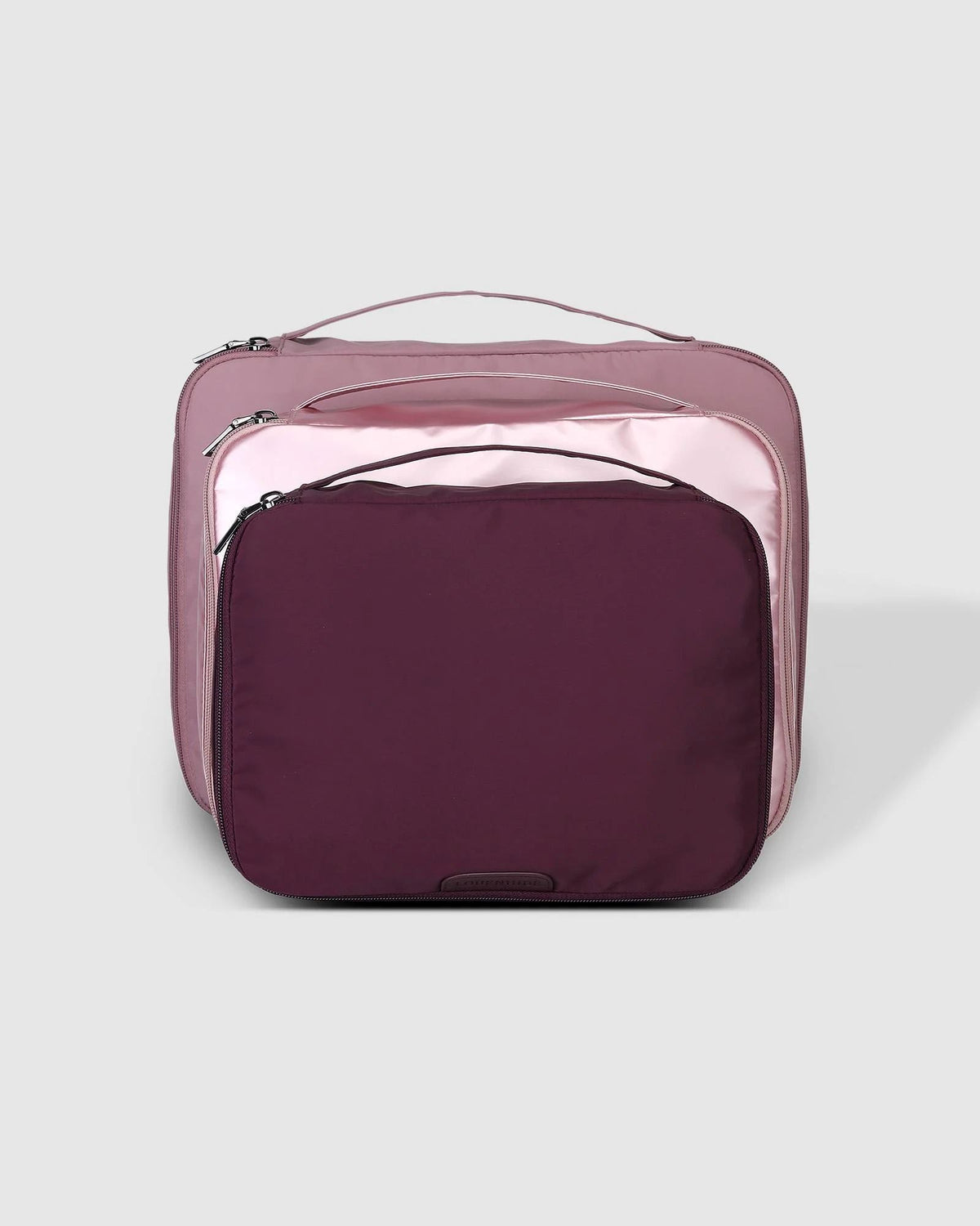 LOUENHIDE Madras 3 Piece Packing Cube - Multi Pink Purse - Zabecca Living