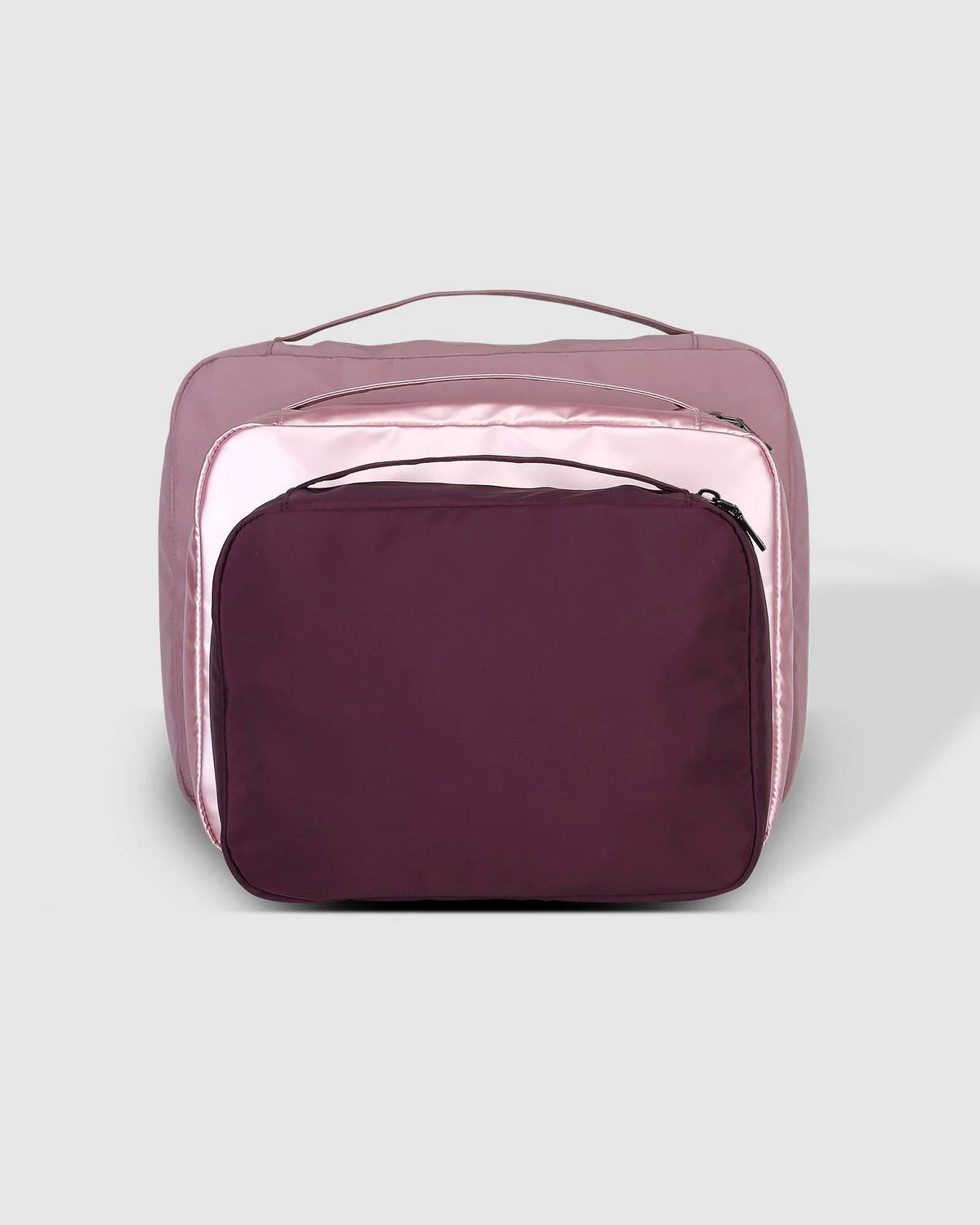 LOUENHIDE Madras 3 Piece Packing Cube - Multi Pink Purse - Zabecca Living