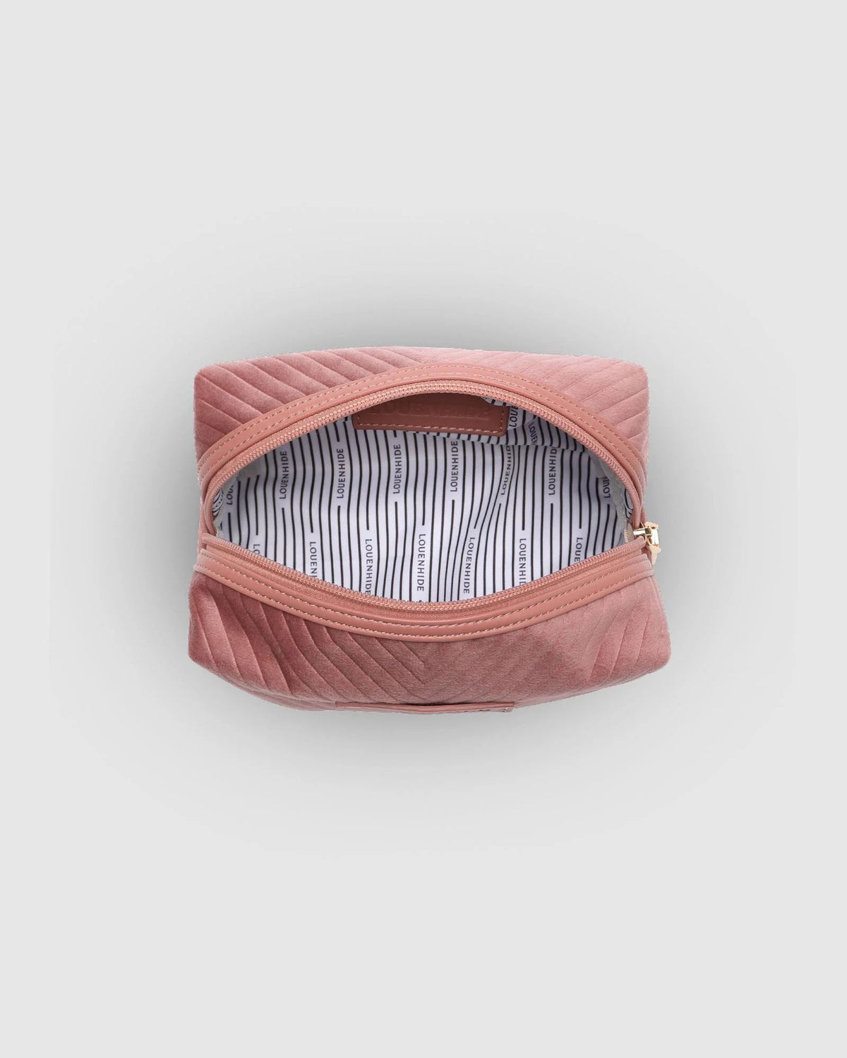 LOUENHIDE Mae Pouch - Velvet Spice toiletry bag - Zabecca Living