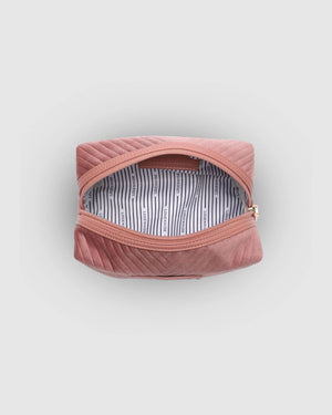 LOUENHIDE Mae Pouch - Velvet Spice toiletry bag - Zabecca Living