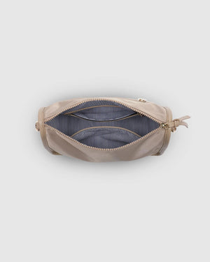 LOUENHIDE Milan Nylon Crossbody Bag - Beige HANDBAG - Zabecca Living