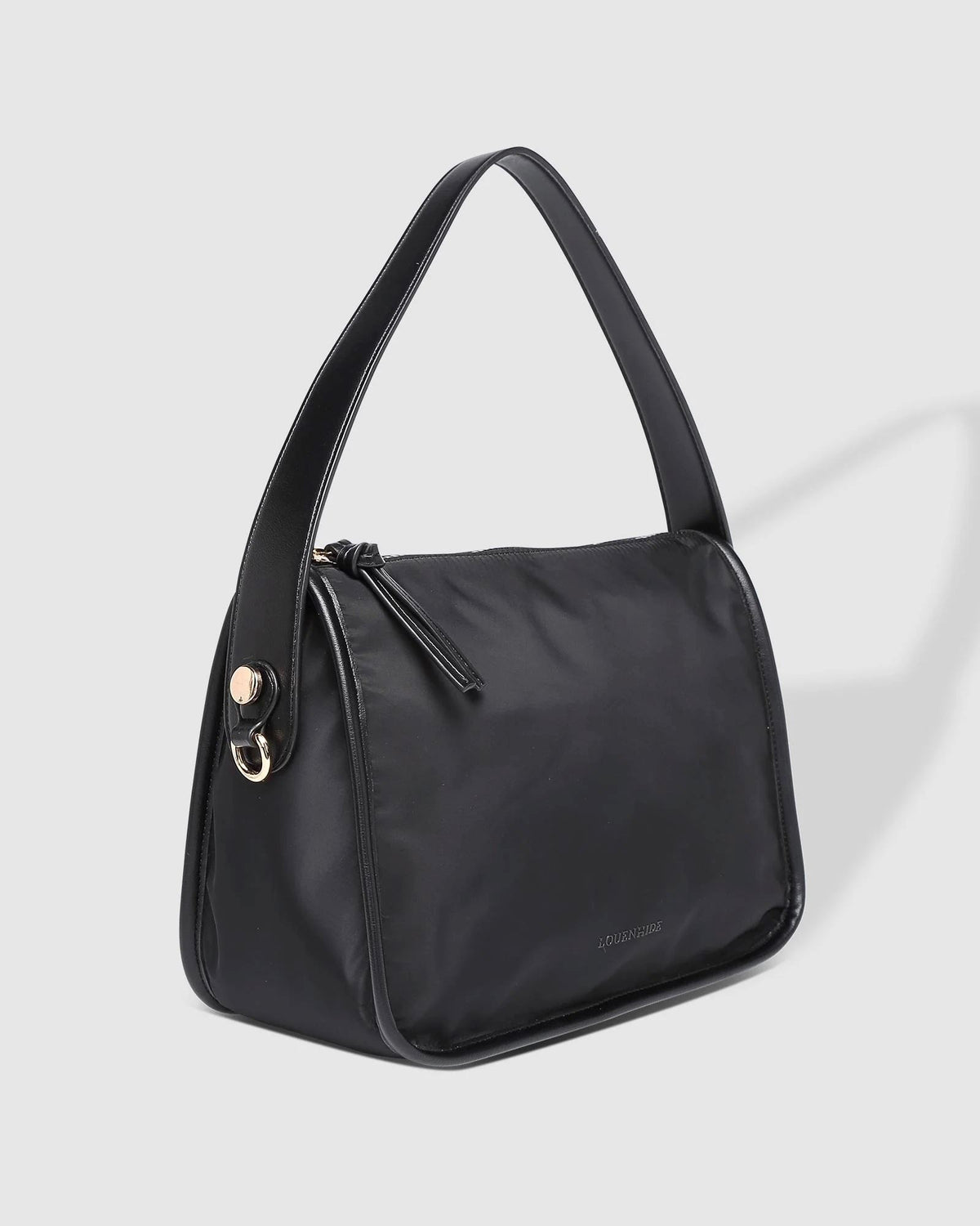 LOUENHIDE Milan Nylon Crossbody Bag - Black HANDBAG - Zabecca Living