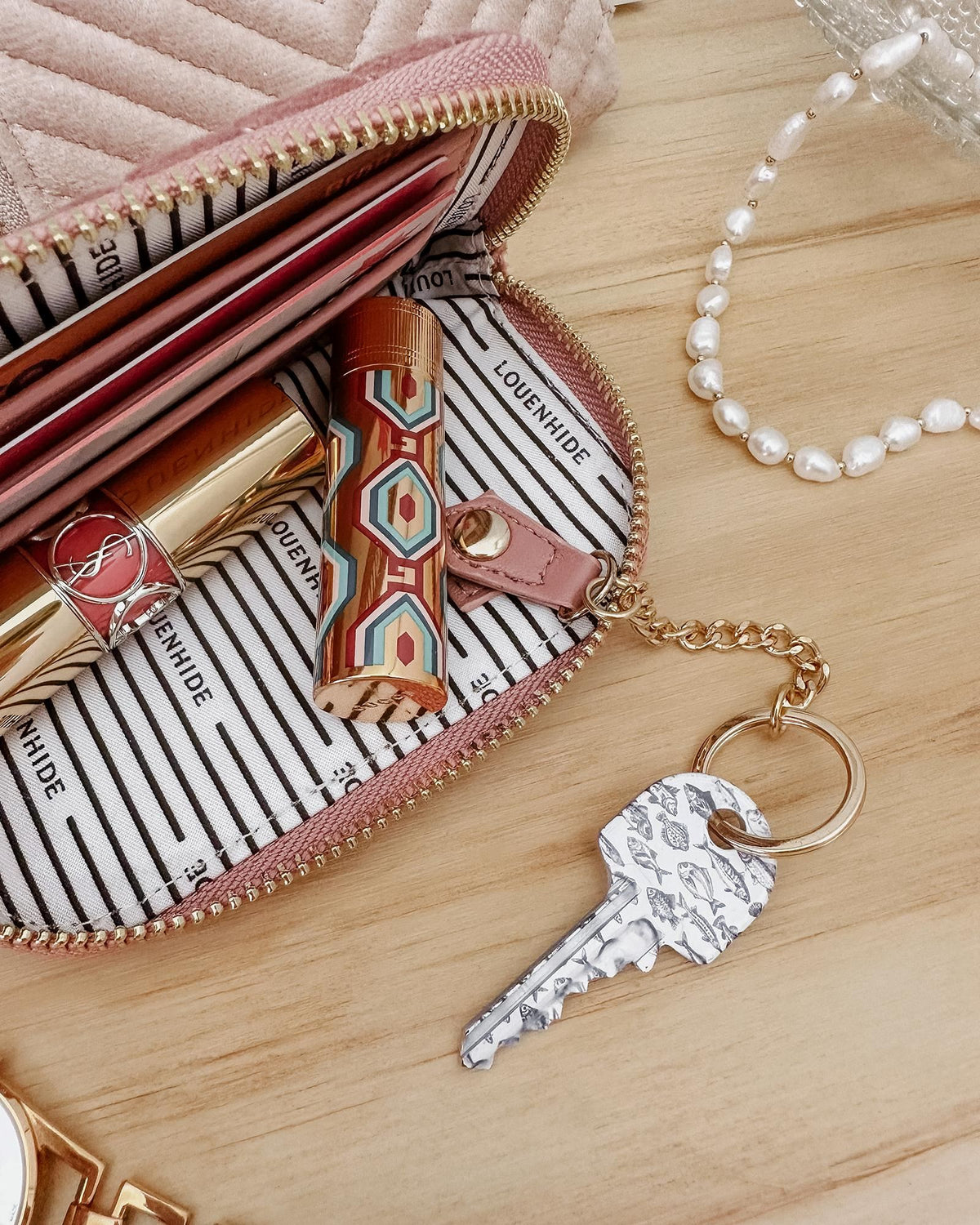 LOUENHIDE Nina Quilted Purse - Velvet Spice Purse - Zabecca Living