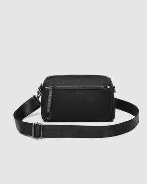 LOUENHIDE Rowie Nylon Crossbody Bag - Black HANDBAG - Zabecca Living