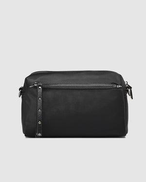 LOUENHIDE Rowie Nylon Crossbody Bag - Black HANDBAG - Zabecca Living
