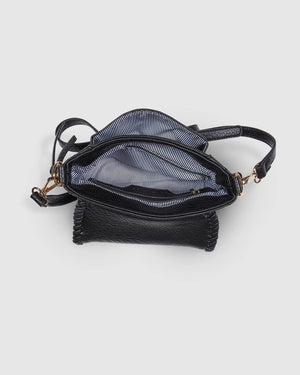 LOUENHIDE Shania Crossbody Bag - Black HANDBAG - Zabecca Living