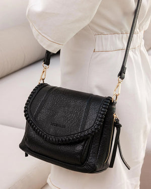 LOUENHIDE Shania Crossbody Bag - Black HANDBAG - Zabecca Living
