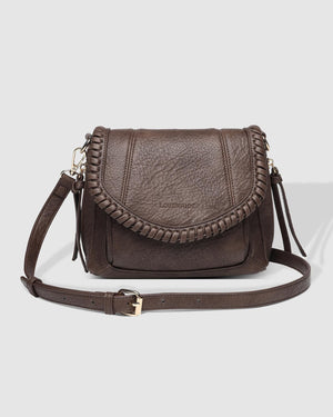 LOUENHIDE Shania Crossbody Bag - Chocolate HANDBAG - Zabecca Living