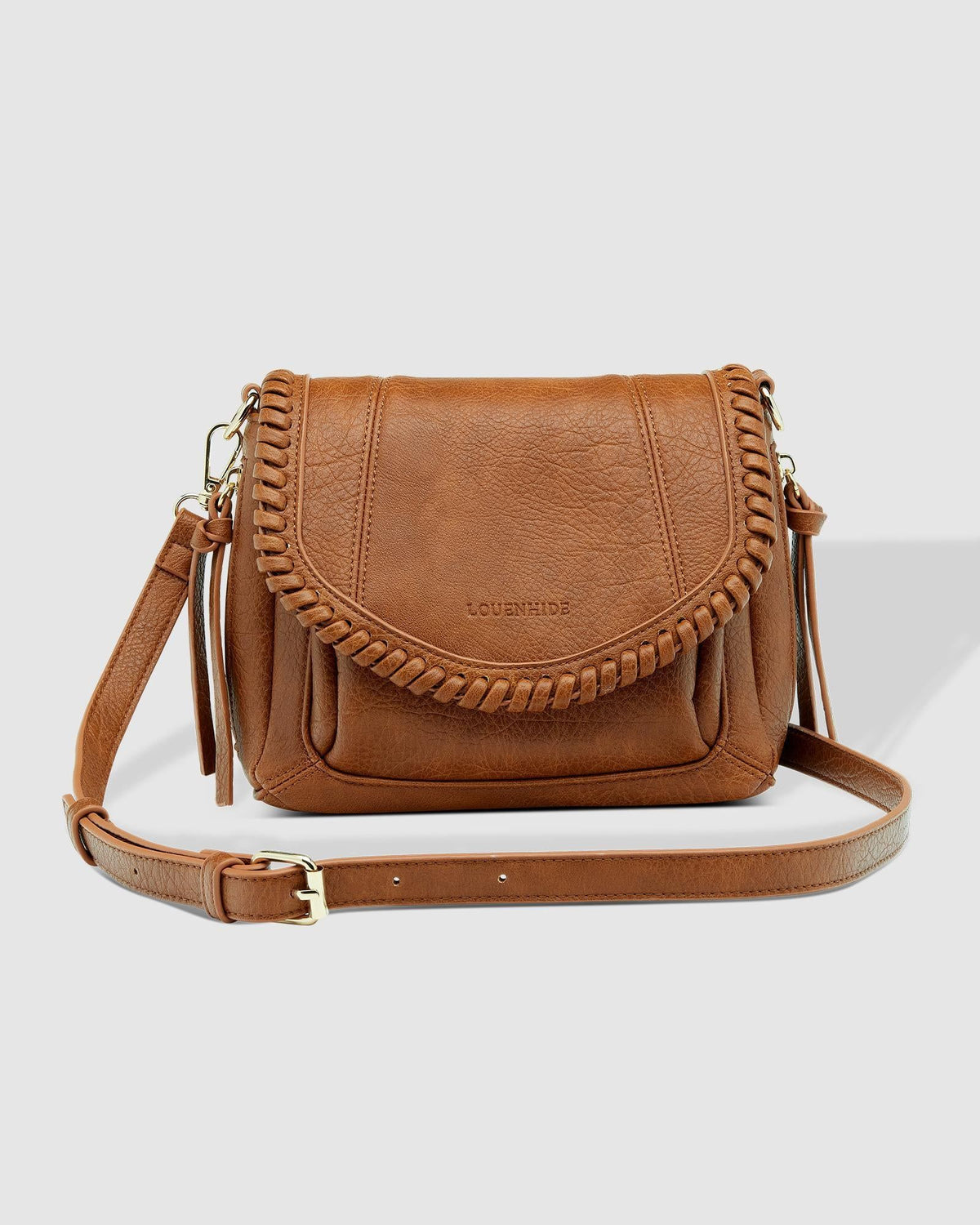 LOUENHIDE Shania Crossbody Bag - Tan HANDBAG - Zabecca Living