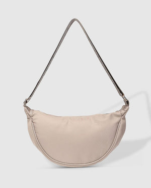LOUENHIDE Sylvia Nylon Crossbody Bag - Beige HANDBAG - Zabecca Living