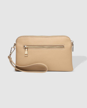 LOUNENHIDE Poppy Clutch - Biscuit HANDBAG - Zabecca Living
