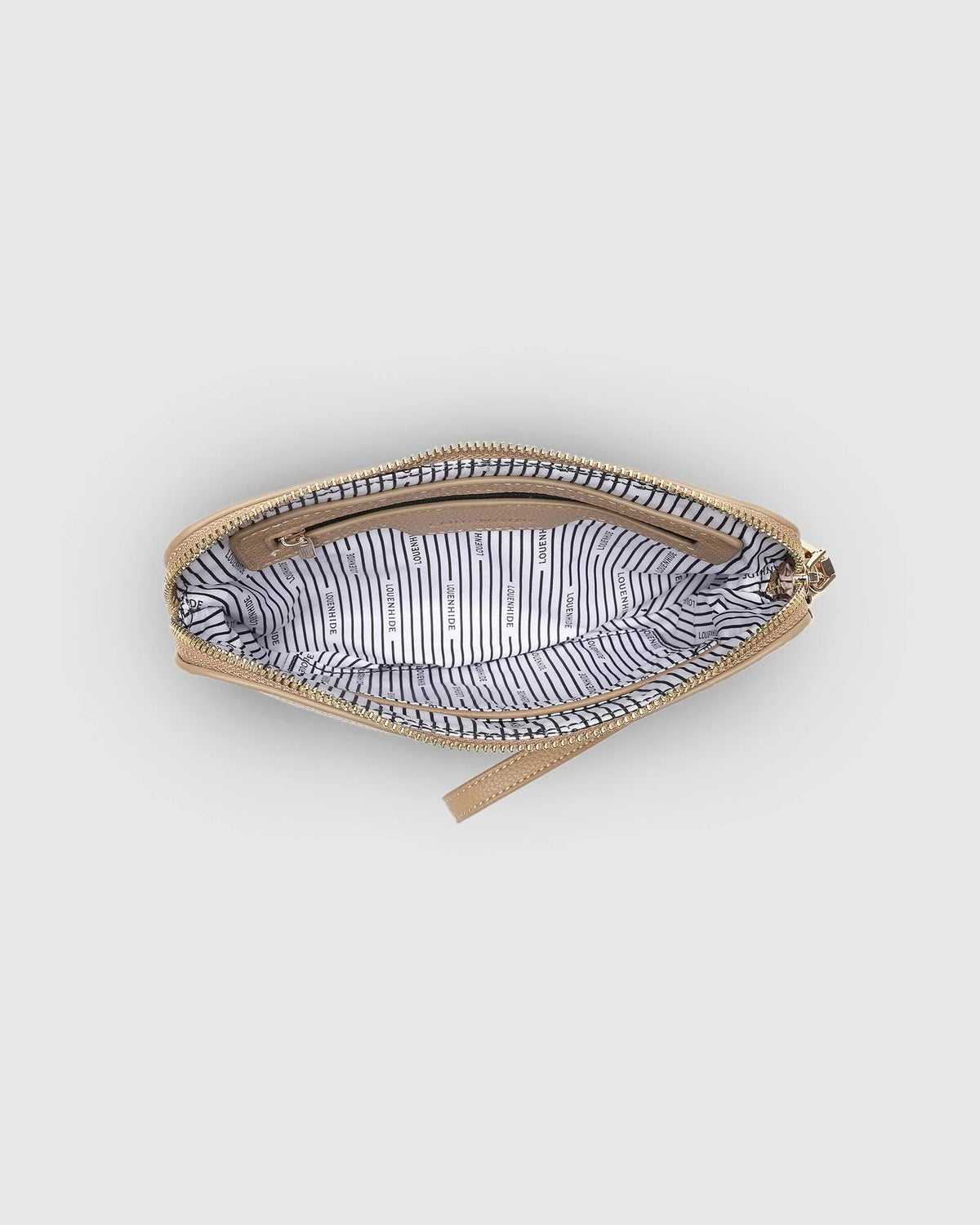 LOUNENHIDE Poppy Clutch - Biscuit HANDBAG - Zabecca Living