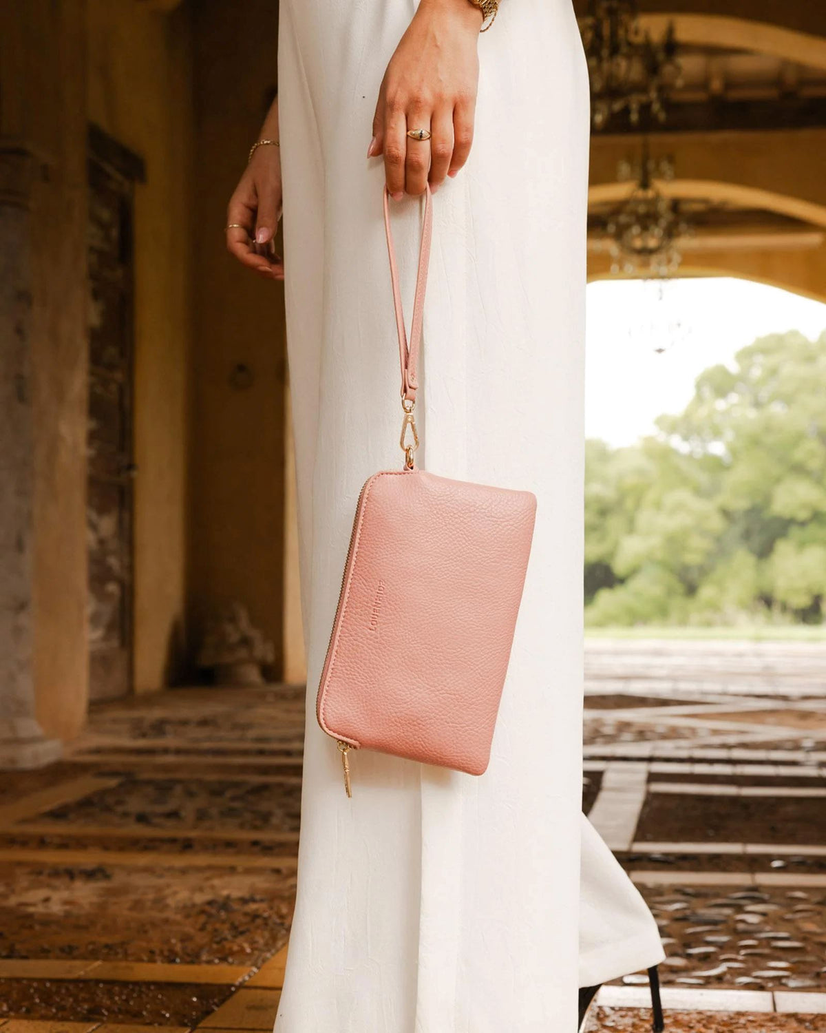 LOUNENHIDE Poppy Clutch - Spice HANDBAG - Zabecca Living