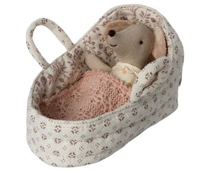MAILEG Carry Cot Baby Mouse KIDS (5+ Yrs) - Zabecca Living