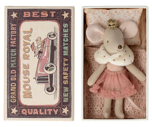 MAILEG Mouse Princess in Matchbox KIDS (5+ Yrs) - Zabecca Living