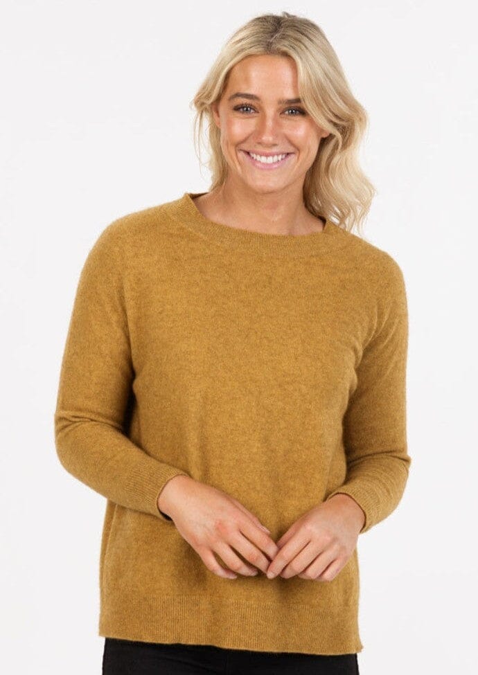 MANAWATU KNITTING MILLS Lounge Sweater - Marigold - Zabecca Living