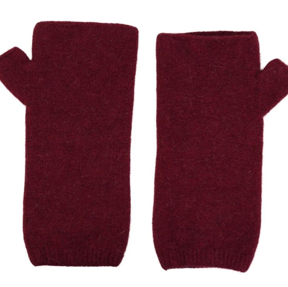 MANAWATU KNITTING MILLS Wristwarmer - Cherry 473 - Zabecca Living
