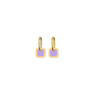 MOE MOE Cami Gem Earrings - Mellow/Mauve Earrings - Zabecca Living