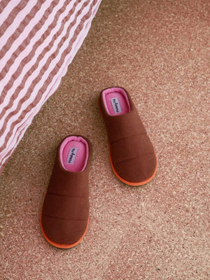 MOSEY ME Cloud Slipper - Chocolate SHOES - Zabecca Living