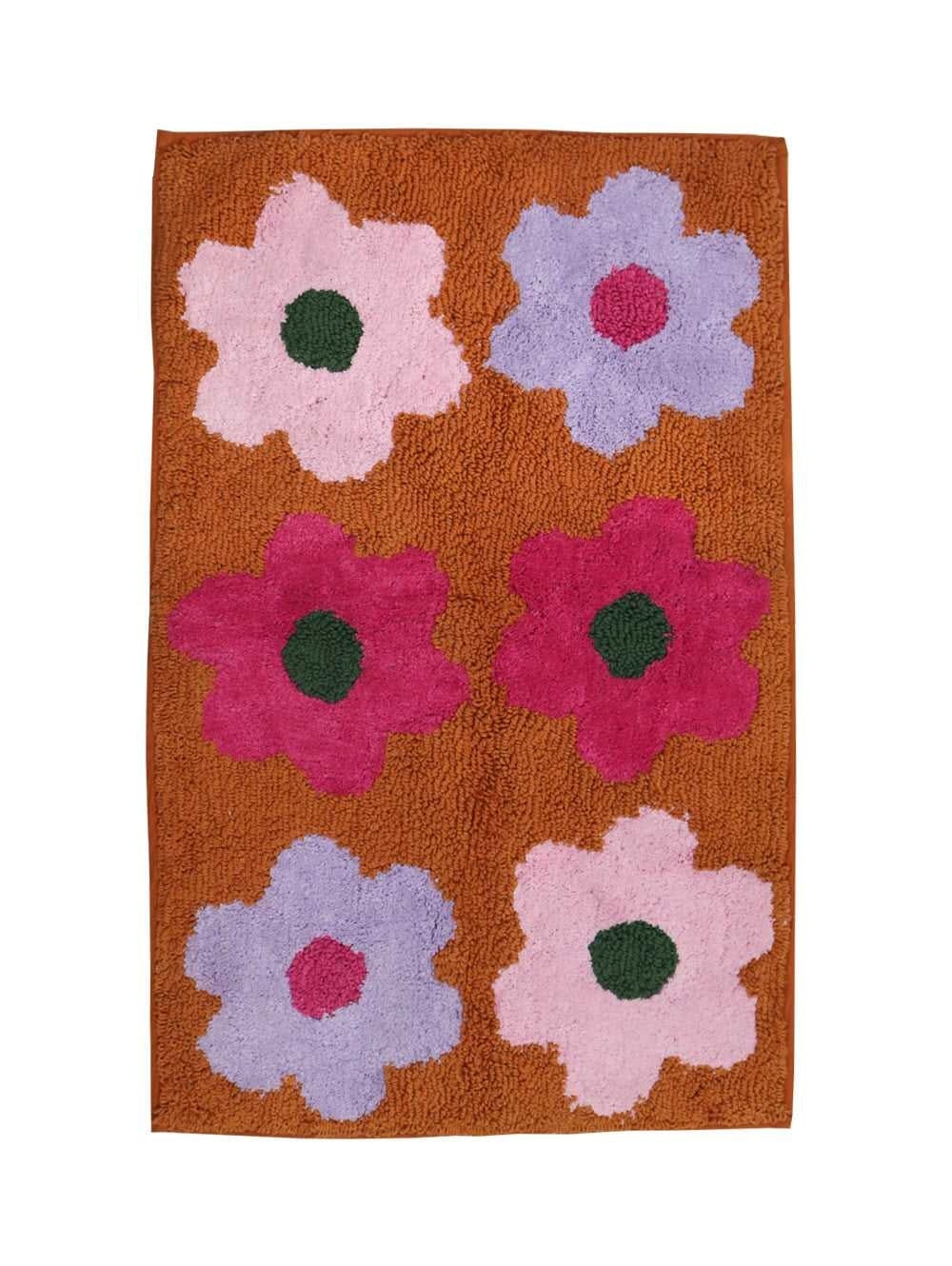 MOSEY ME Flowerbed Bath Mat BATHROOM - Zabecca Living