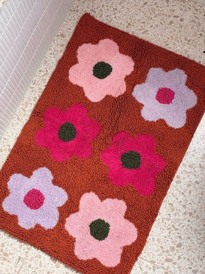 MOSEY ME Flowerbed Bath Mat BATHROOM - Zabecca Living