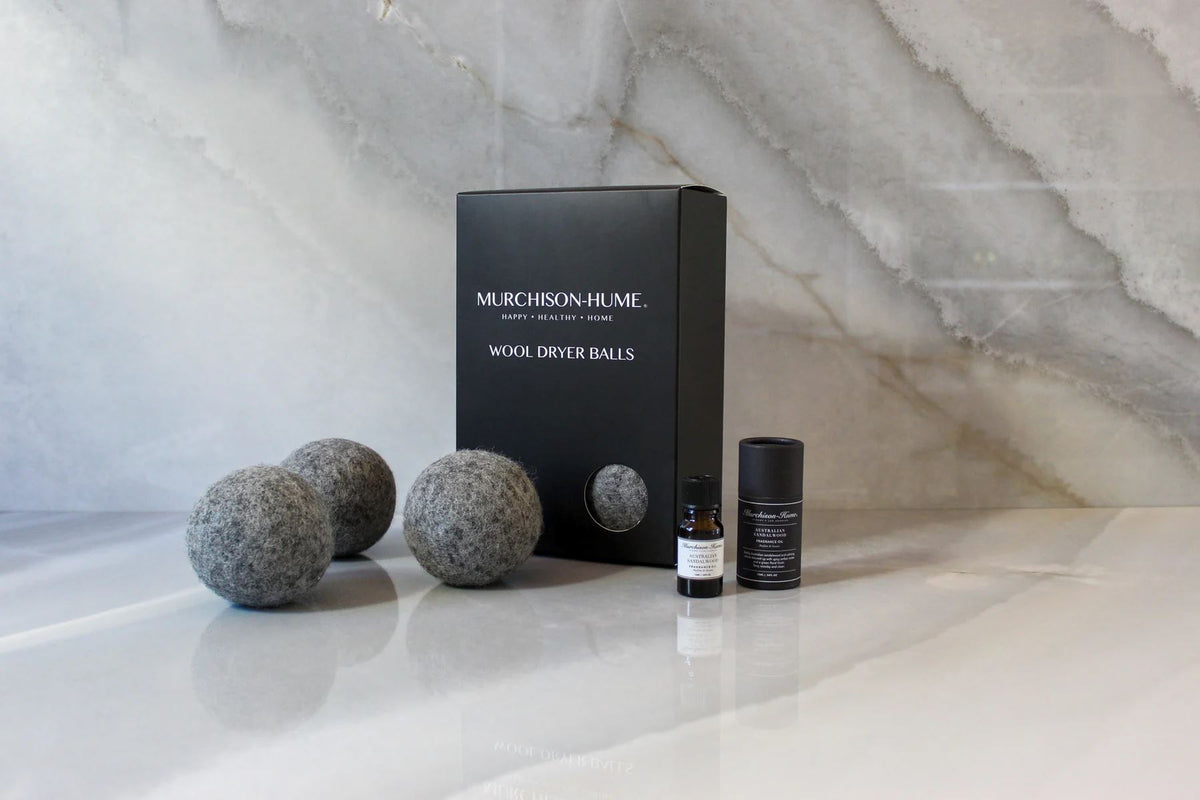 MURCHISON HUME Wool Dryer Balls - Set of 6 CLEANING ACCESSORY - Zabecca Living