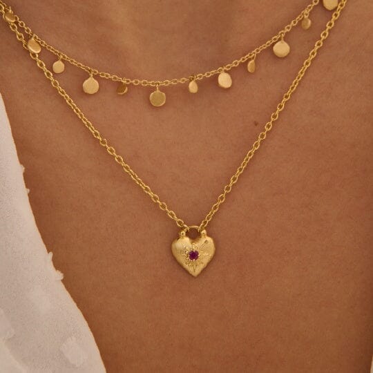 MURKANI Love You Small Heart Necklace Necklace - Zabecca Living