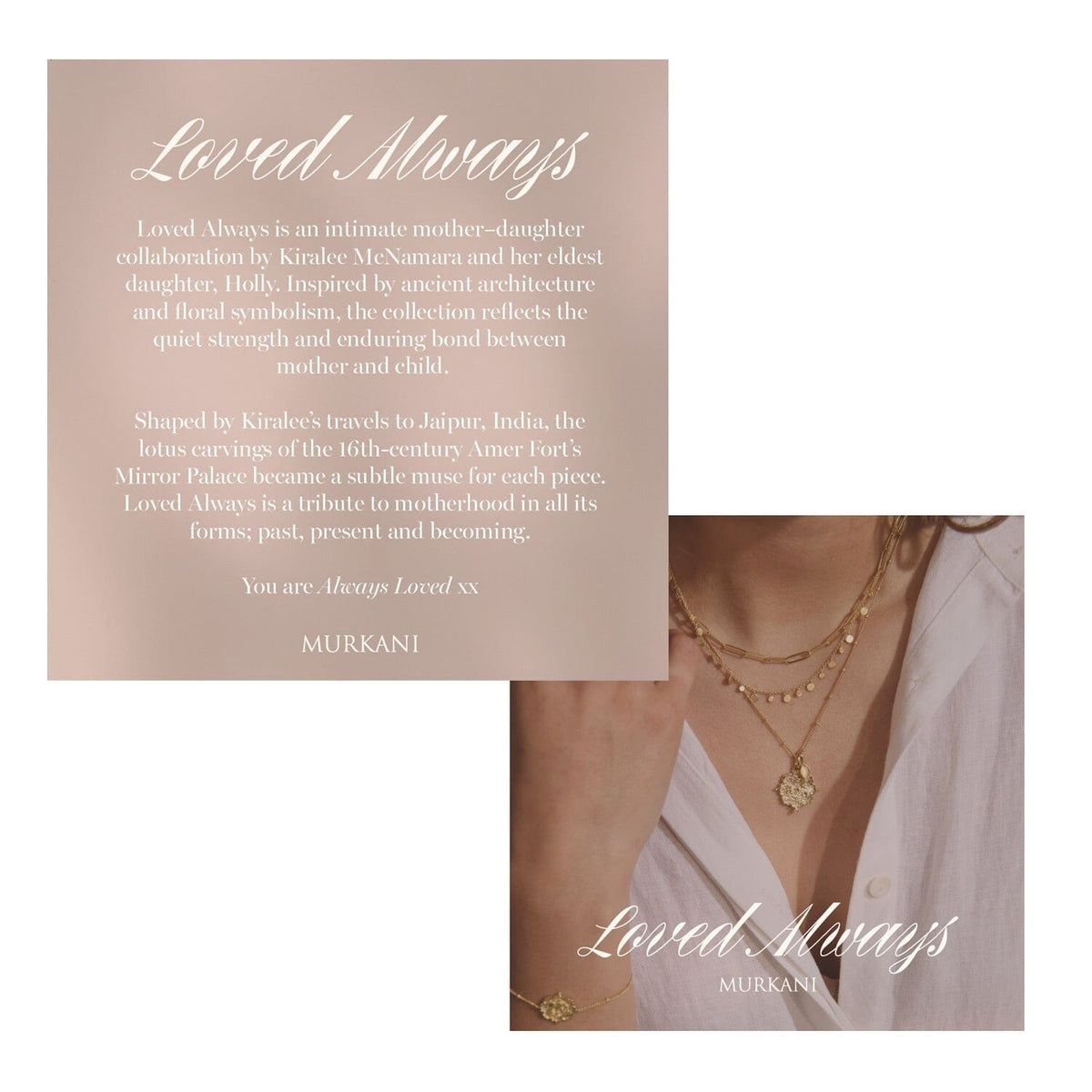 MURKANI Loved Always Pendant Necklace Small Necklace - Zabecca Living
