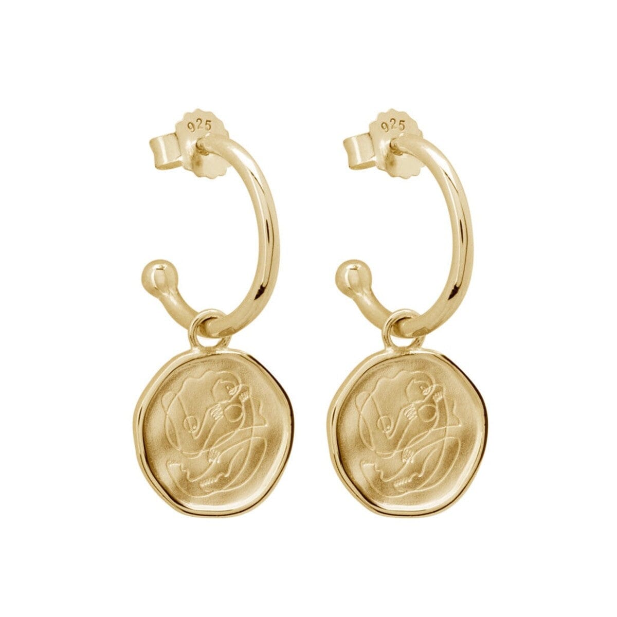 MURKANI Motherhood Hoop Earrings Earrings - Zabecca Living