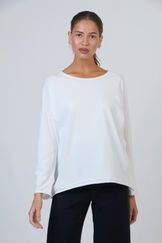 NAMASTAI Long Sleeve Tee - White Long Sleeve Tee - Zabecca Living