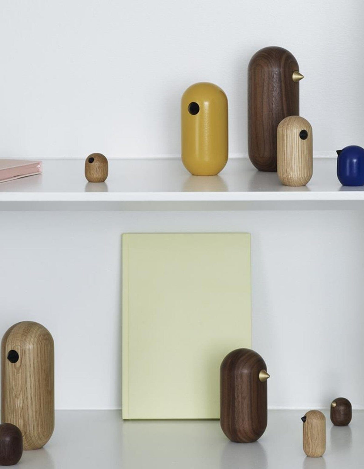 NORMANN COPENHAGEN Little Bird 10 cm - Walnut DECORATIVE - Zabecca Living