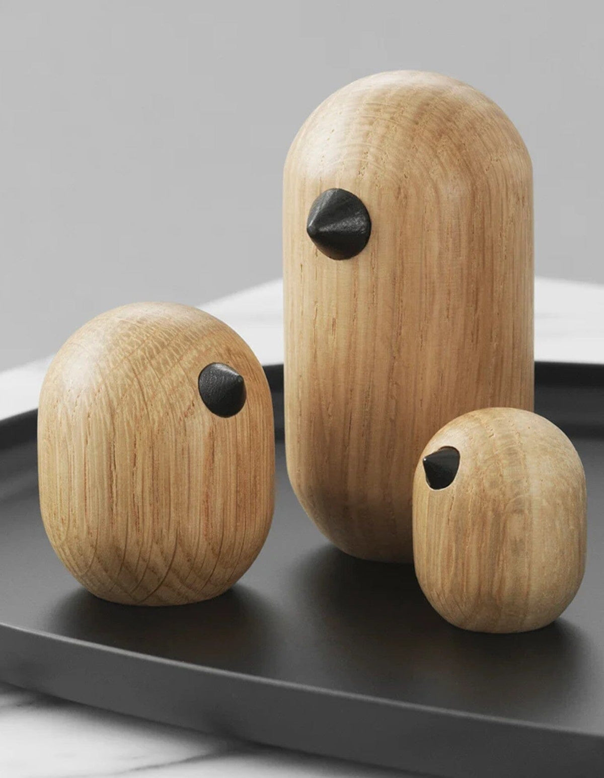 NORMANN COPENHAGEN Little Bird 7 cm - Oak ORNAMENT - Zabecca Living